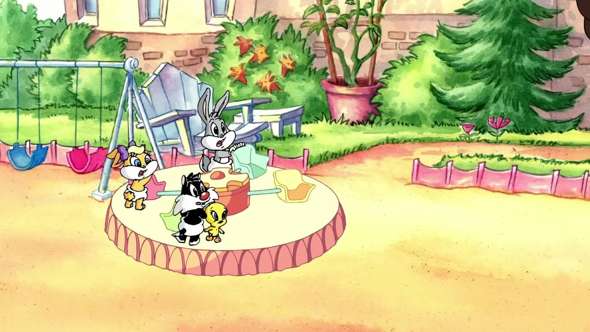 Baby Looney Tunes background