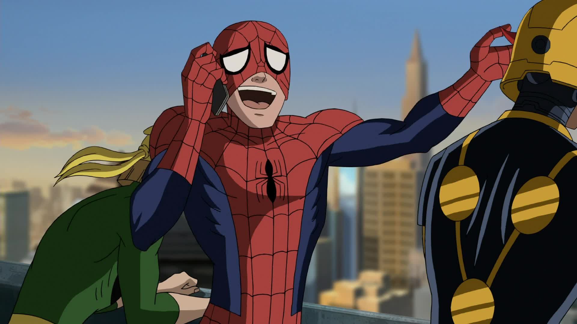 Ultimate Spider-Man background