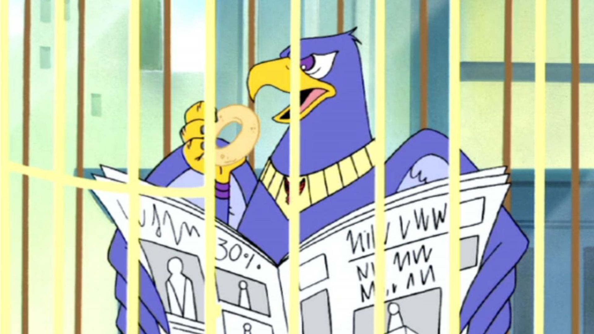 Harvey Birdman, Attorney at Law background