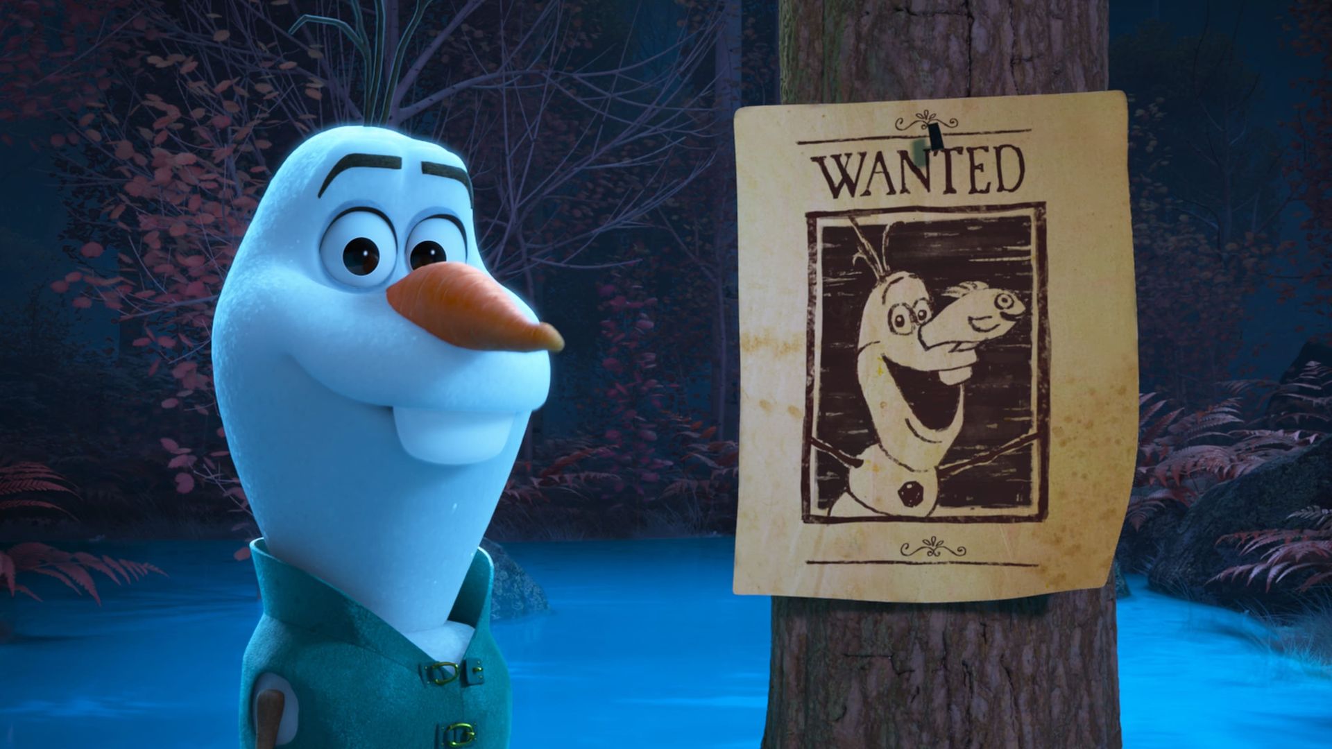 Olaf Presents background