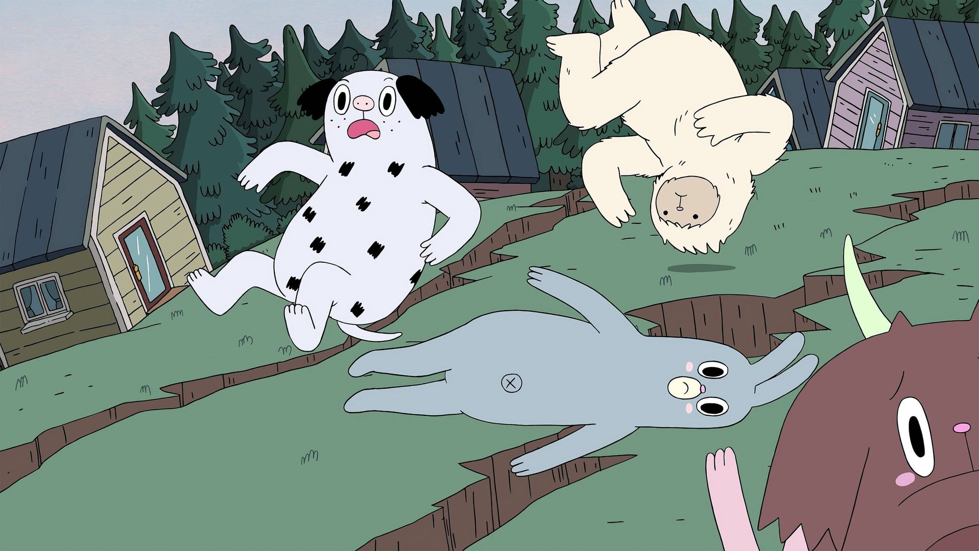 Summer Camp Island background