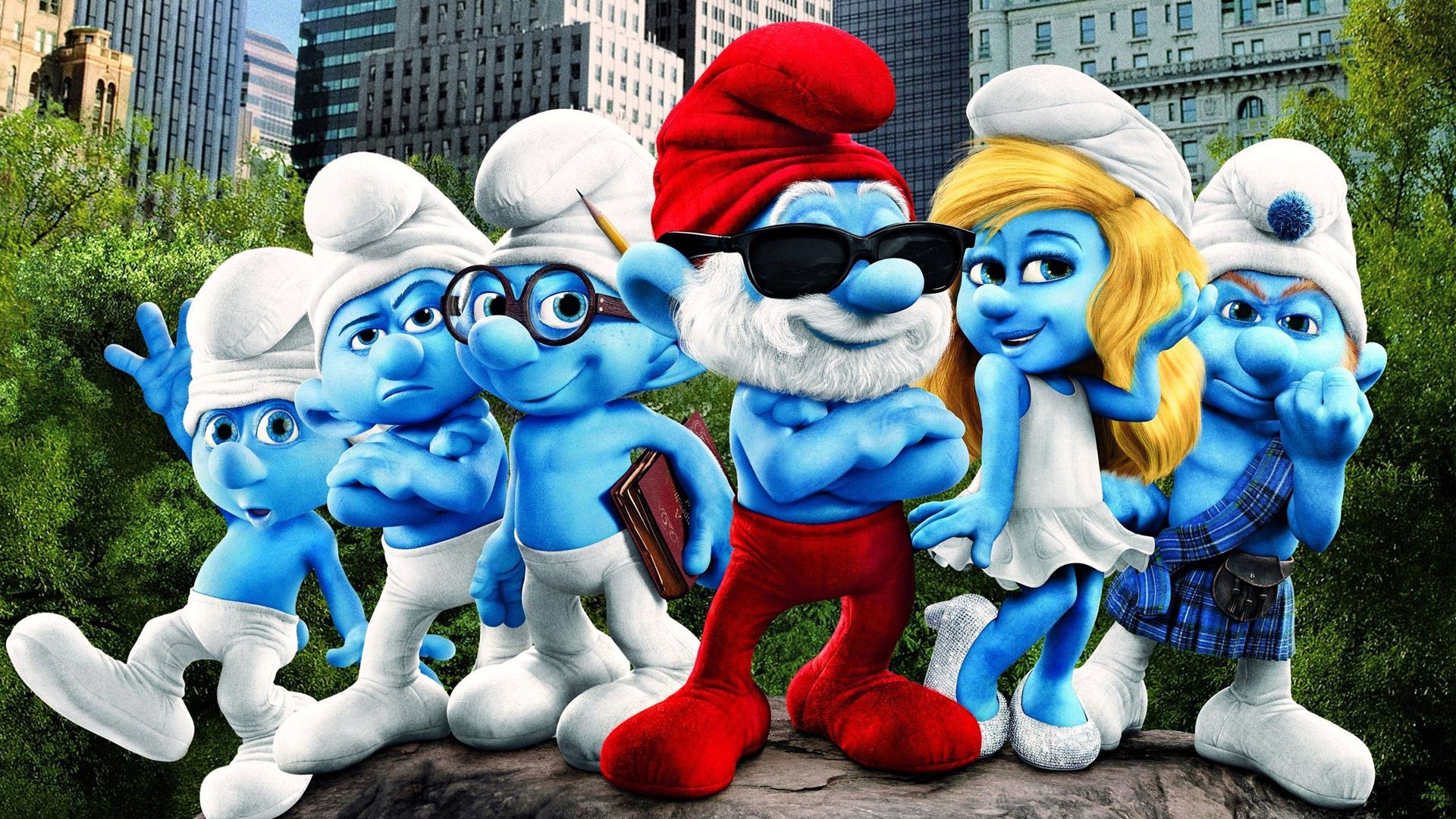 The Smurfs (Theatrical) background