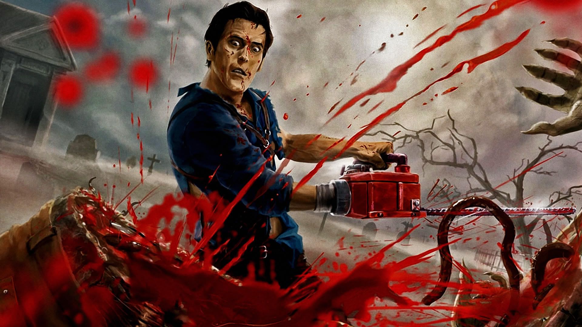 Evil Dead background