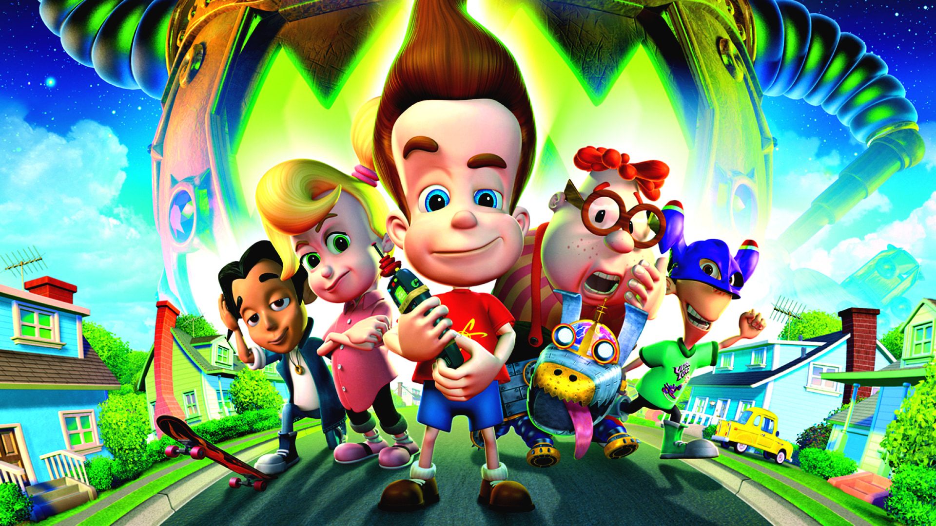 Jimmy Neutron: Boy Genius background