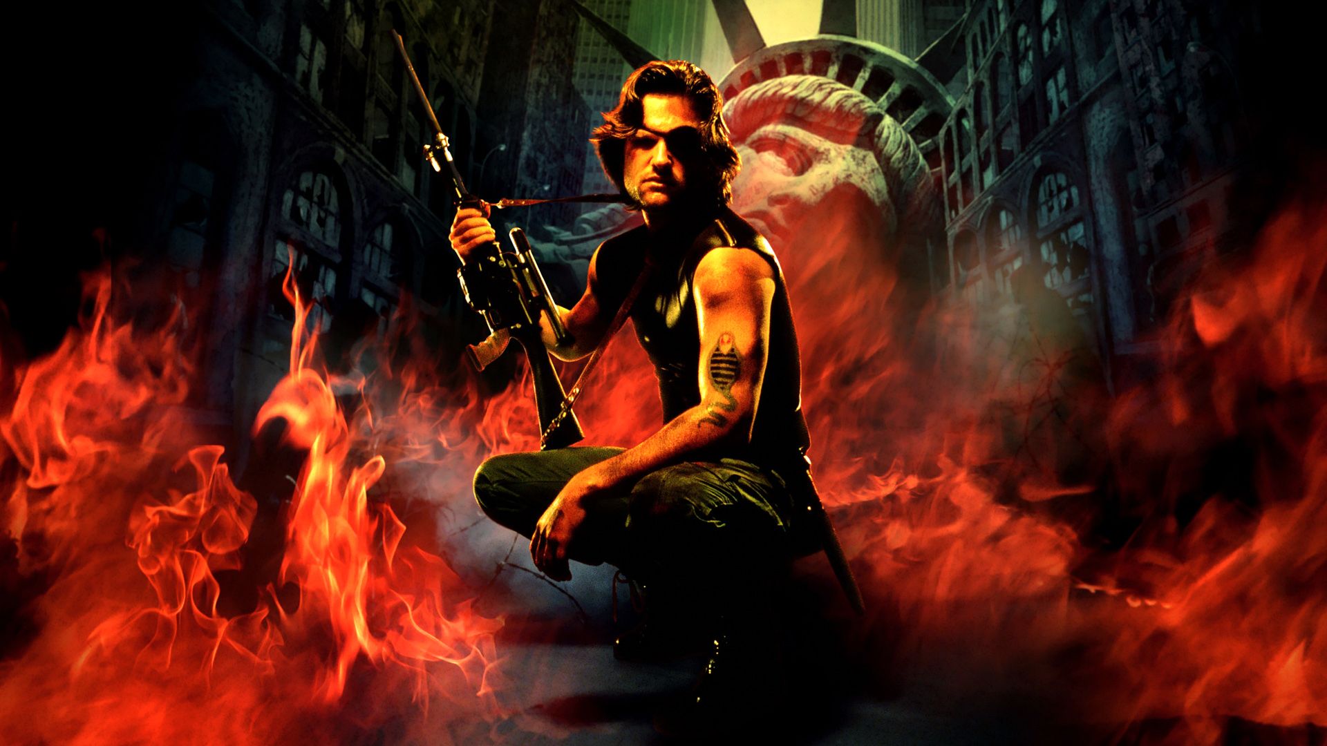 Escape from New York background