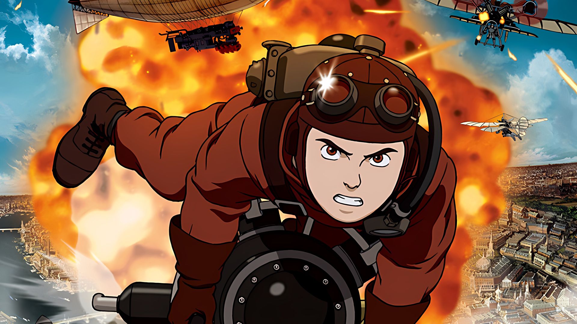 Steamboy background