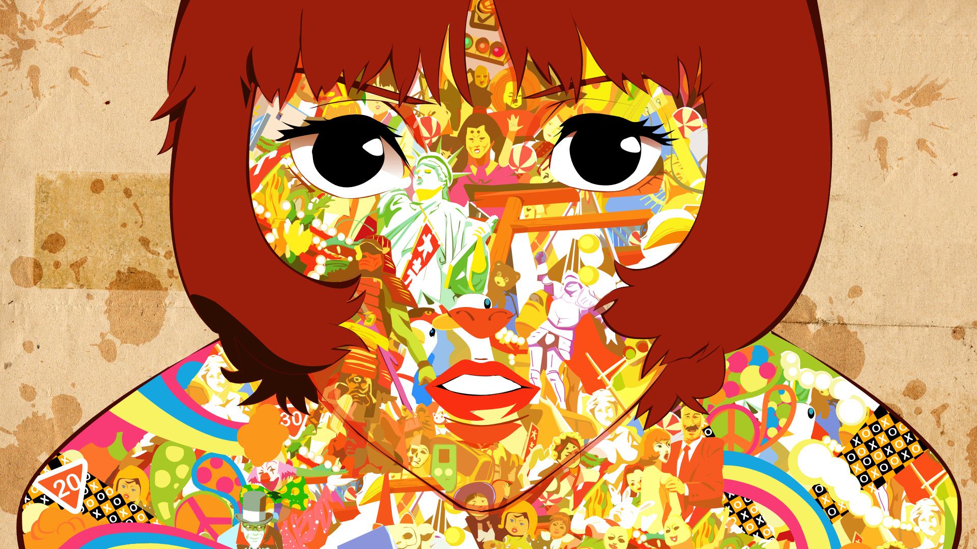 Paprika background