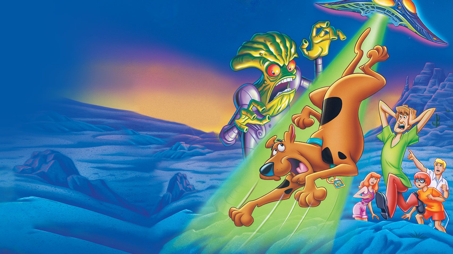 Scooby-Doo and the Alien Invaders background