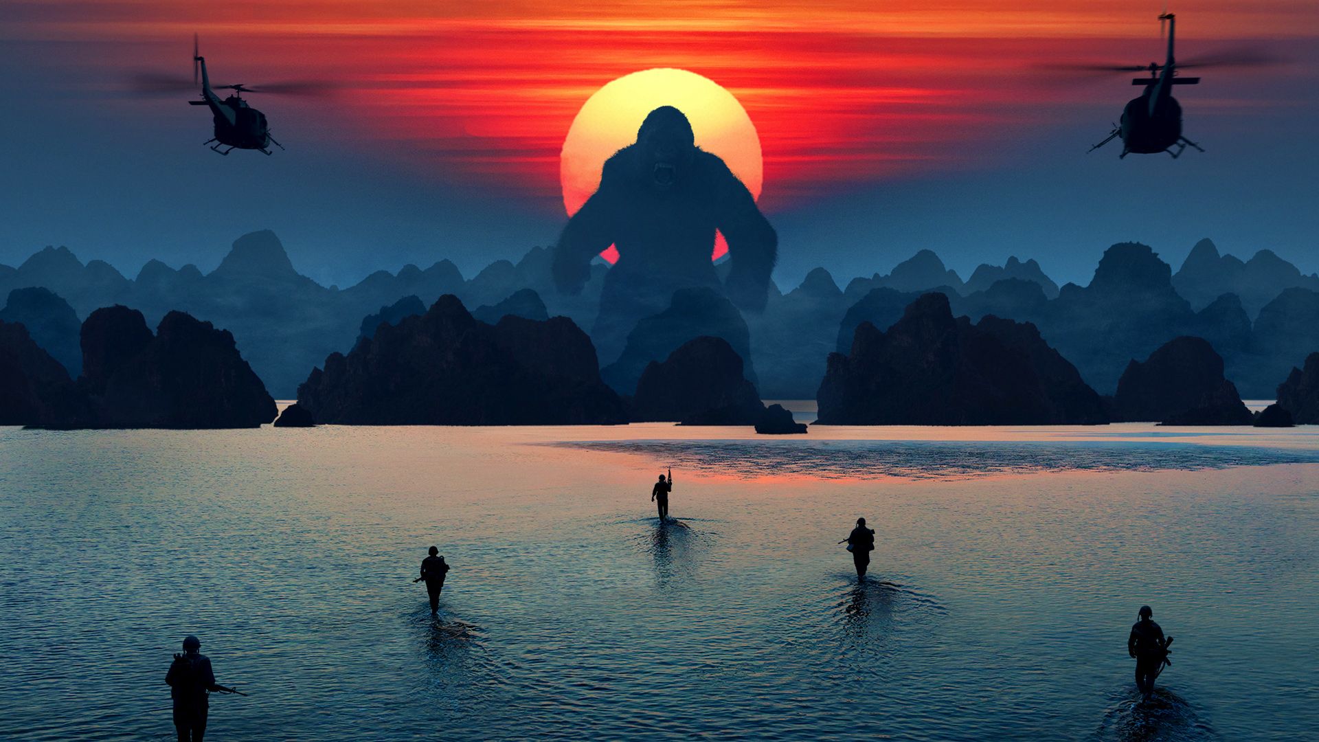 Kong: Skull Island background