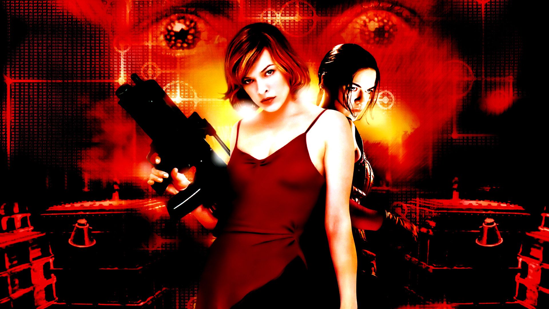 Resident Evil background