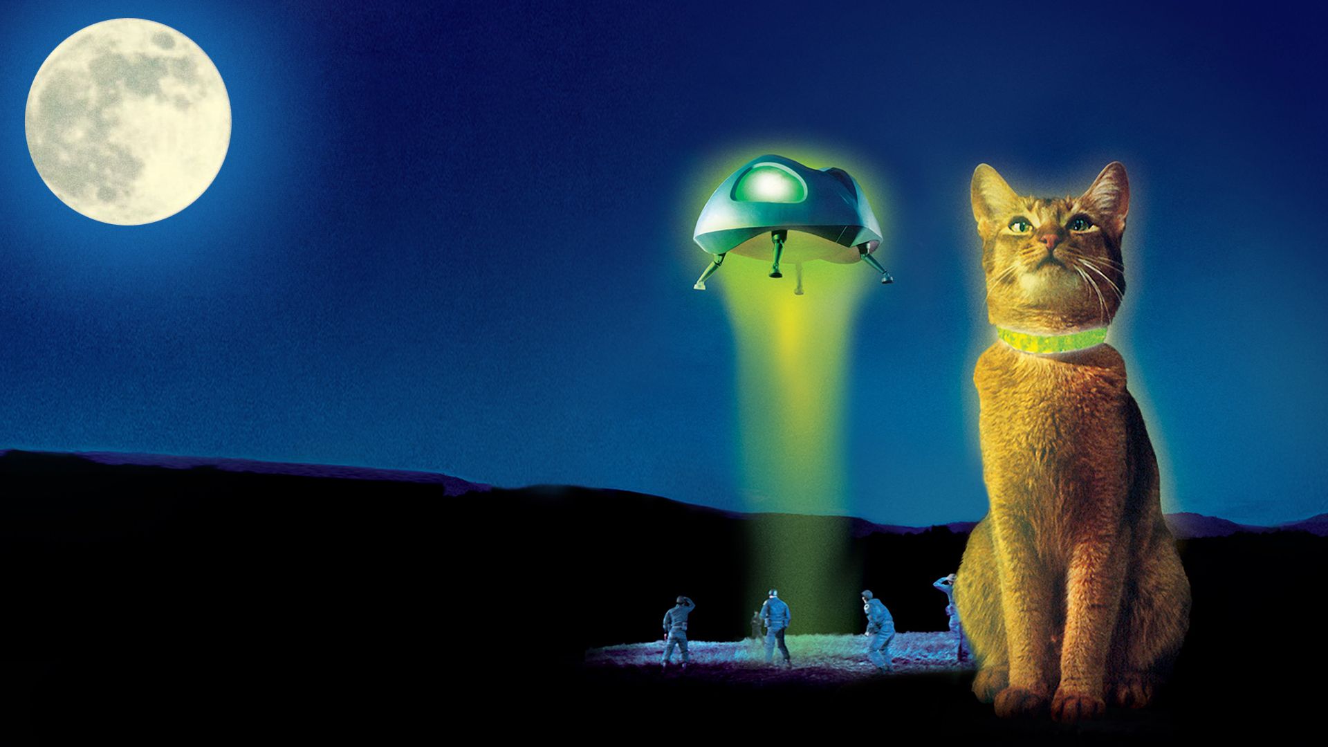 The Cat from Outer Space background