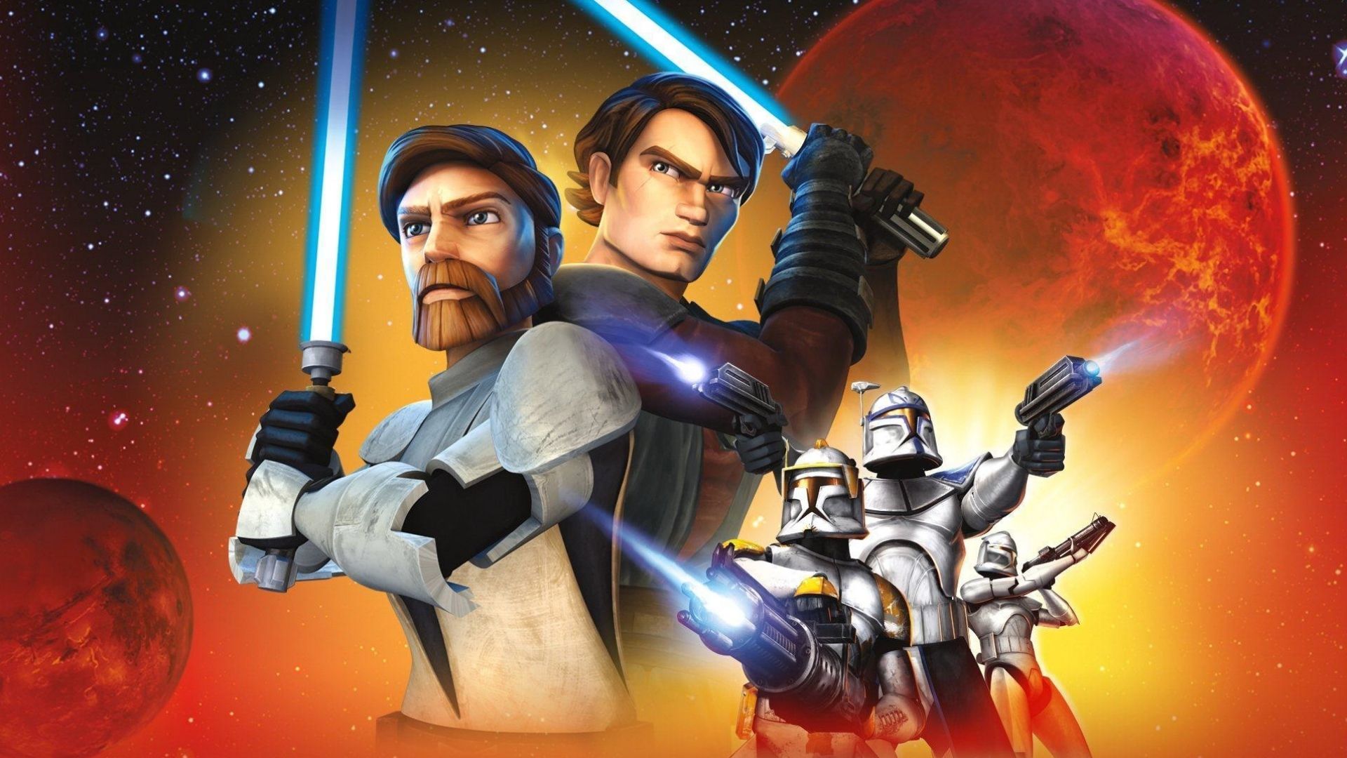 Star Wars: The Clone Wars background