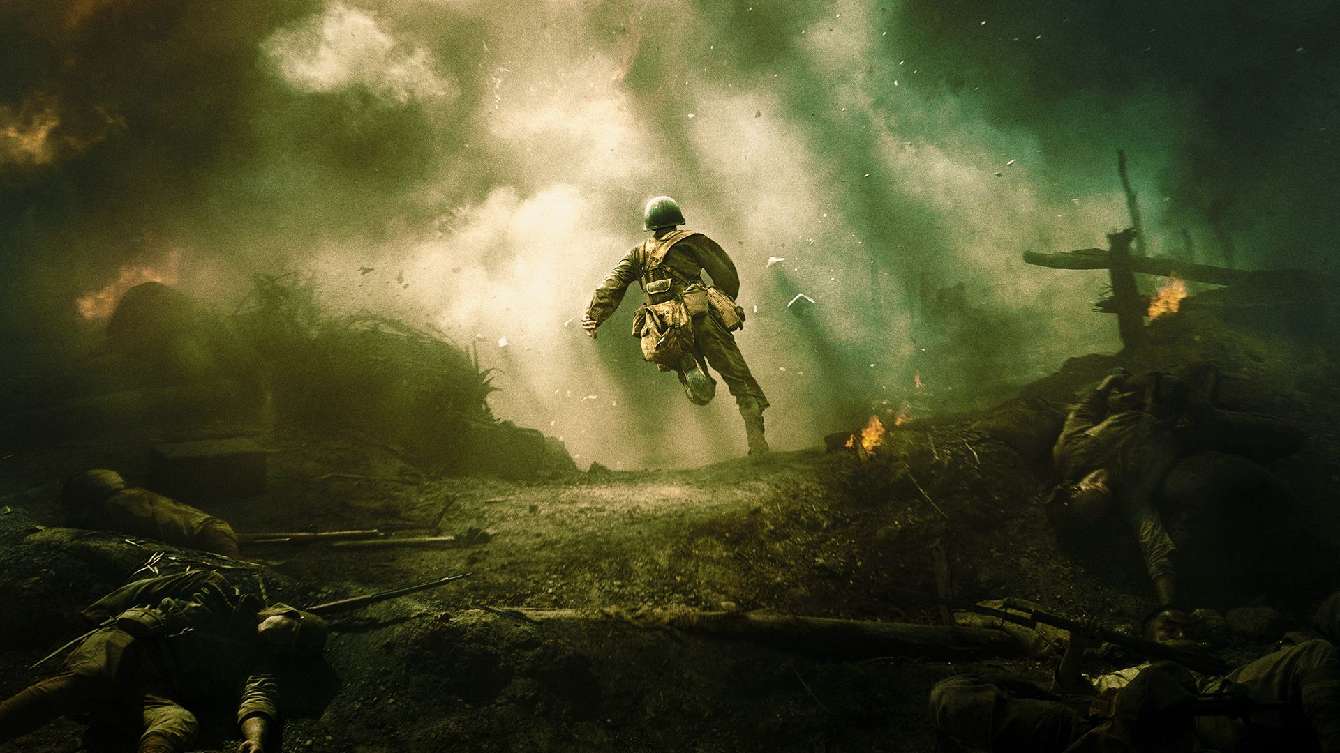 Hacksaw Ridge background