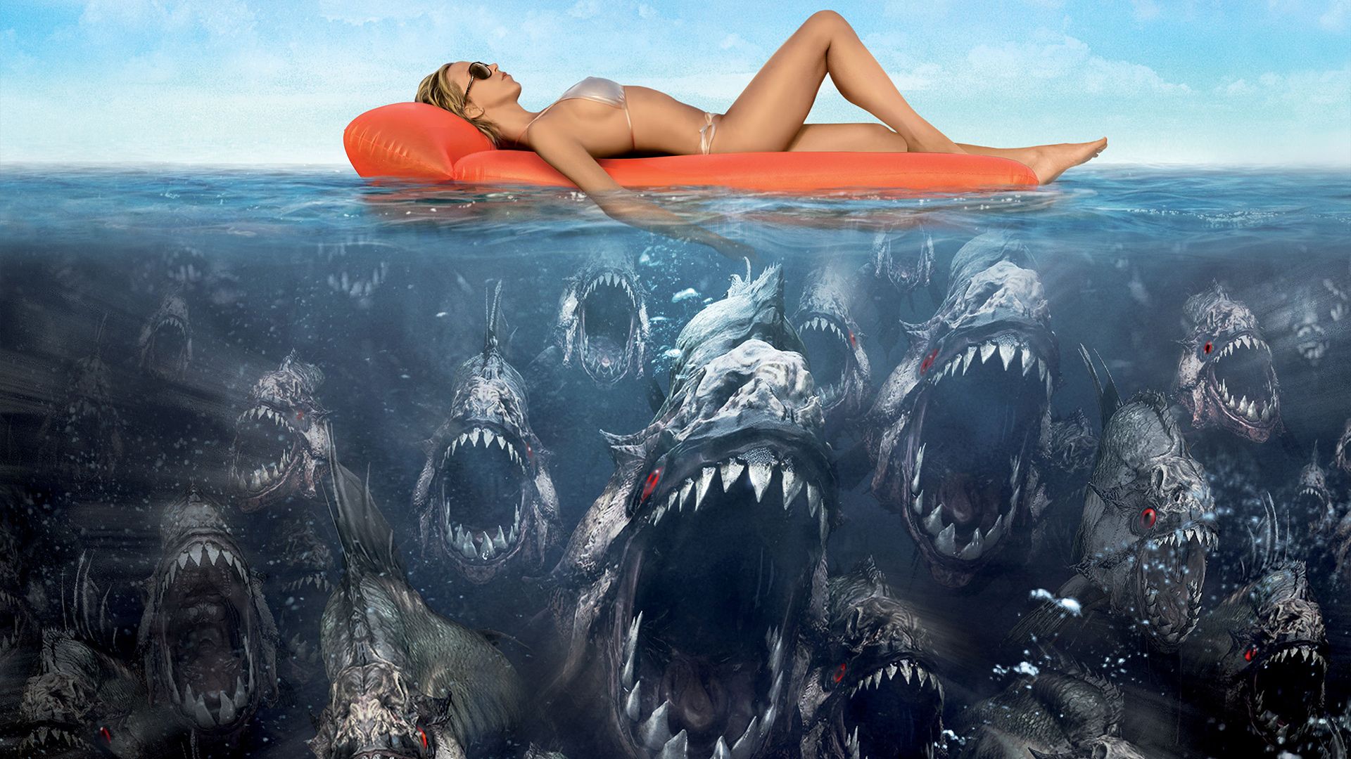 Piranha 3D background