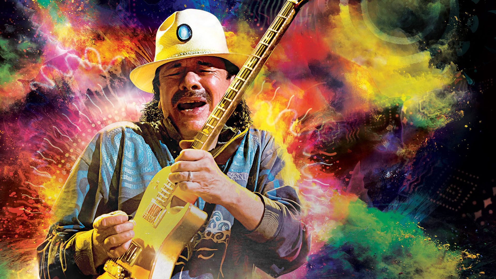 Santana: Supernatural Live background