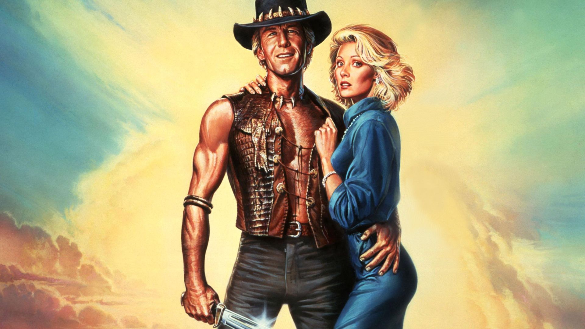 Crocodile Dundee II background