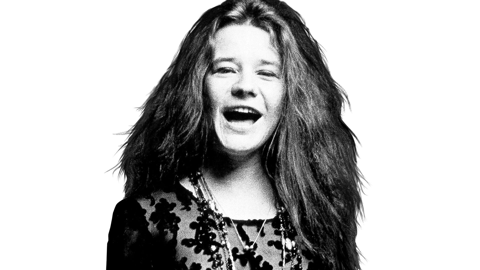 Janis: Little Girl Blue background