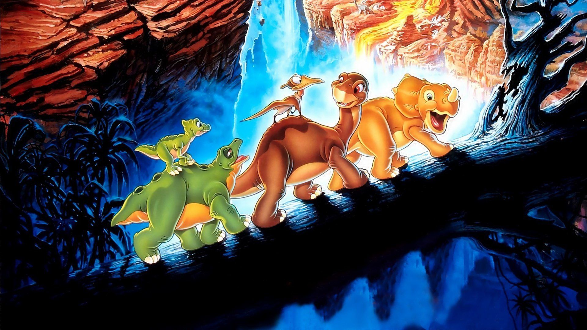 The Land Before Time background