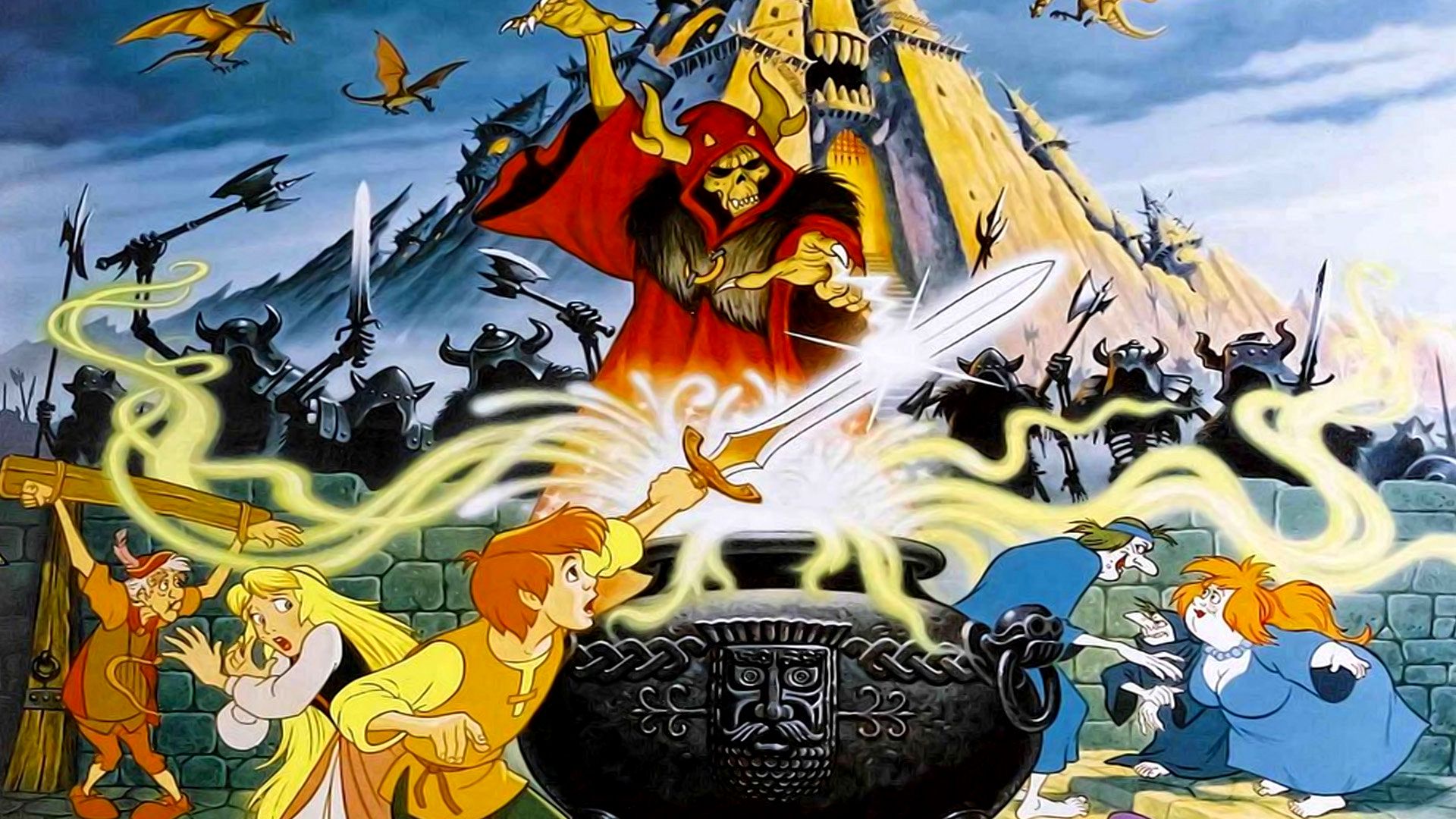 The Black Cauldron background