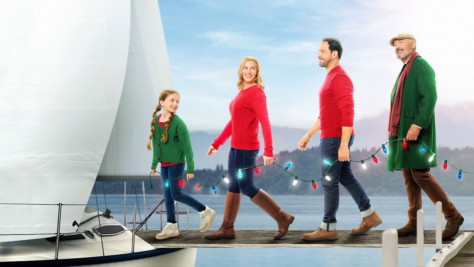 Christmas Sail background