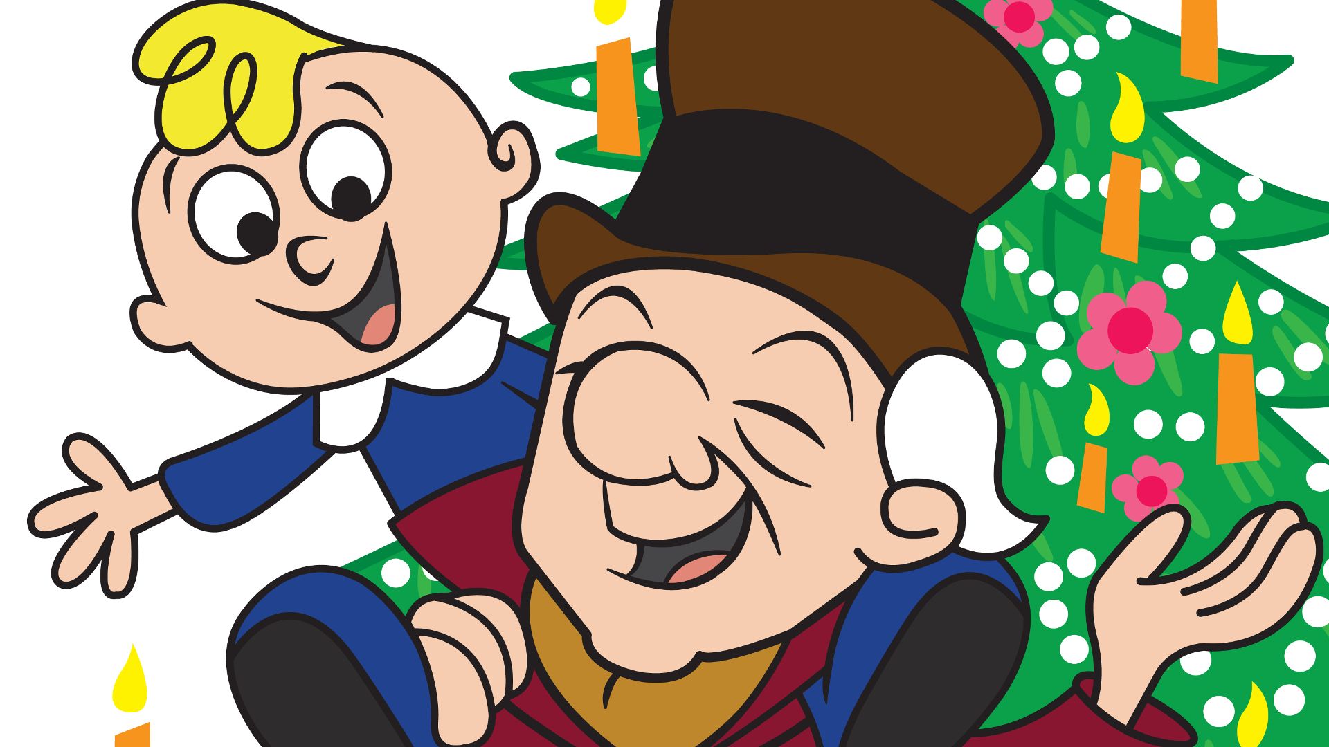 Mister Magoo's Christmas Carol background