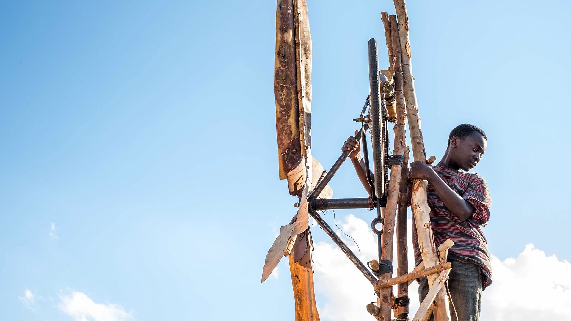 The Boy Who Harnessed the Wind background