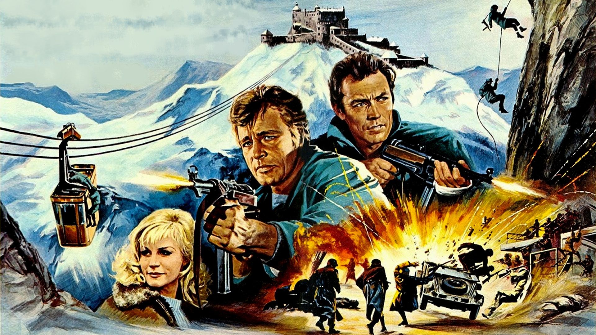 Where Eagles Dare background