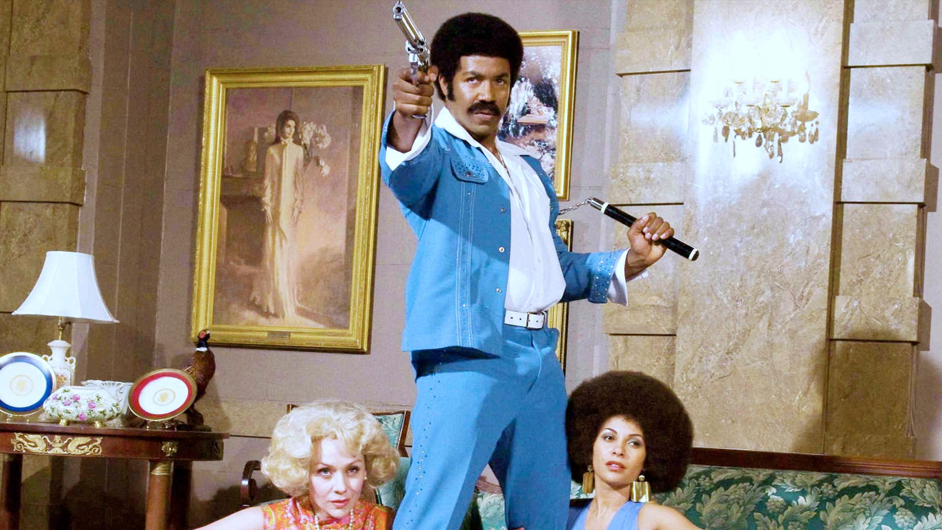 Black Dynamite background