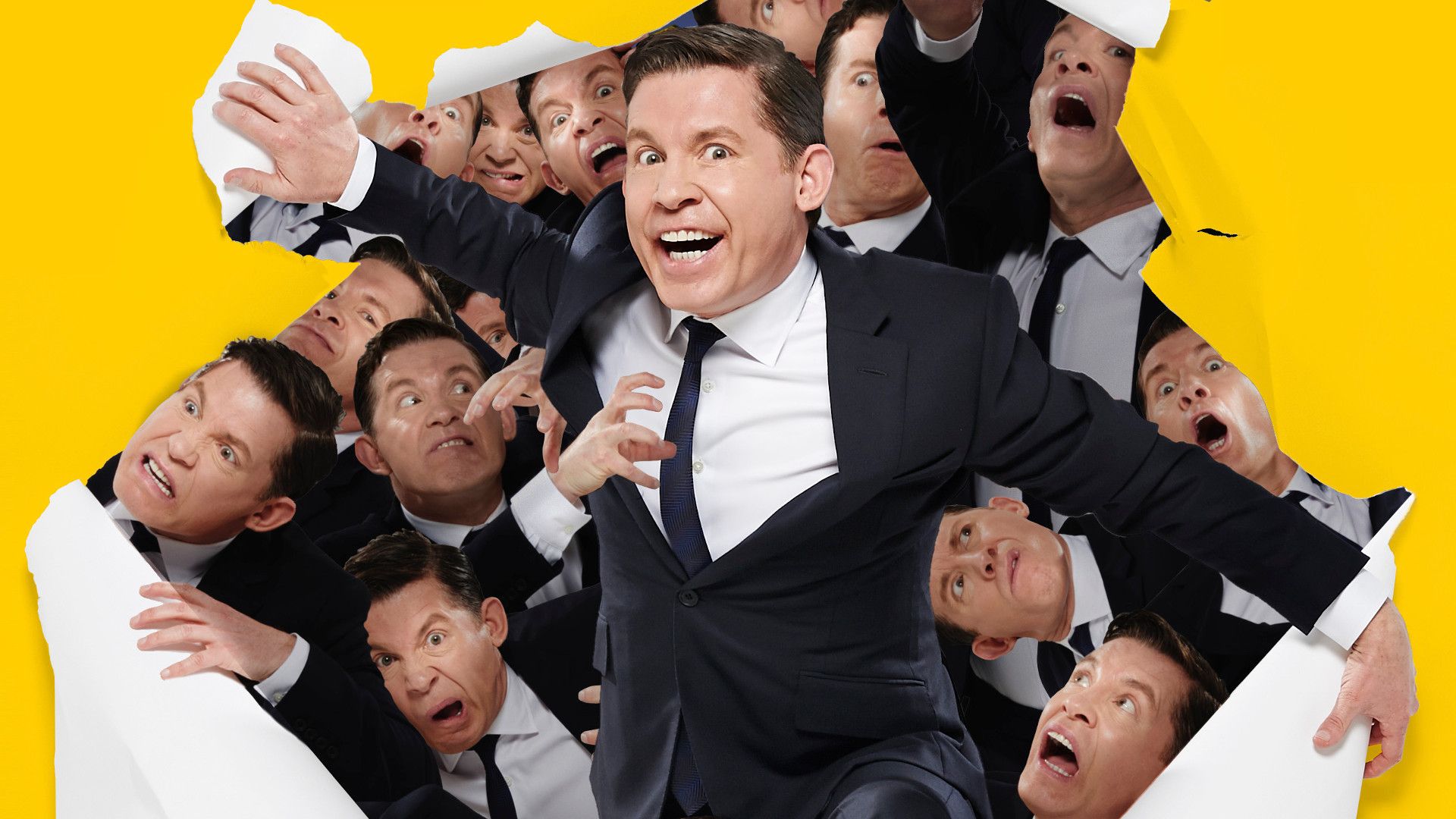 Lee Evans: Monsters background