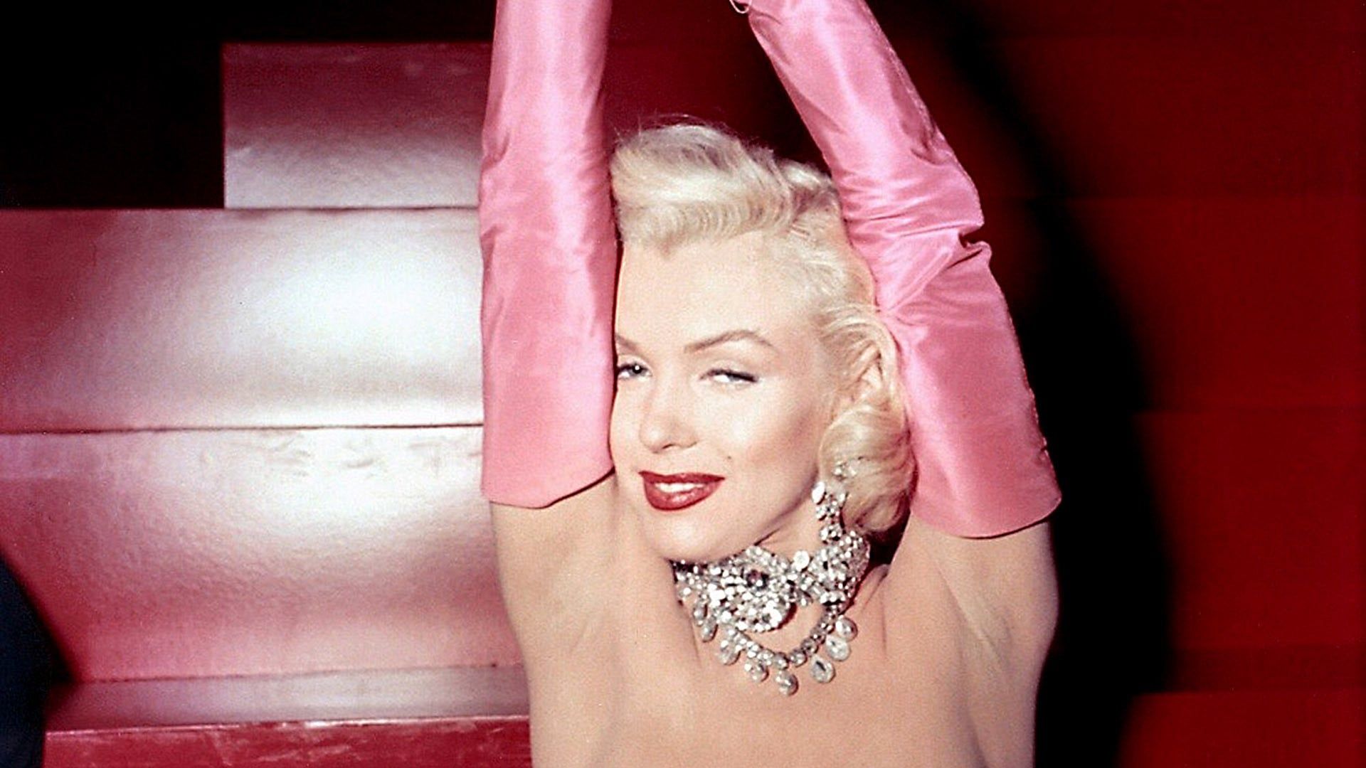 Gentlemen Prefer Blondes background