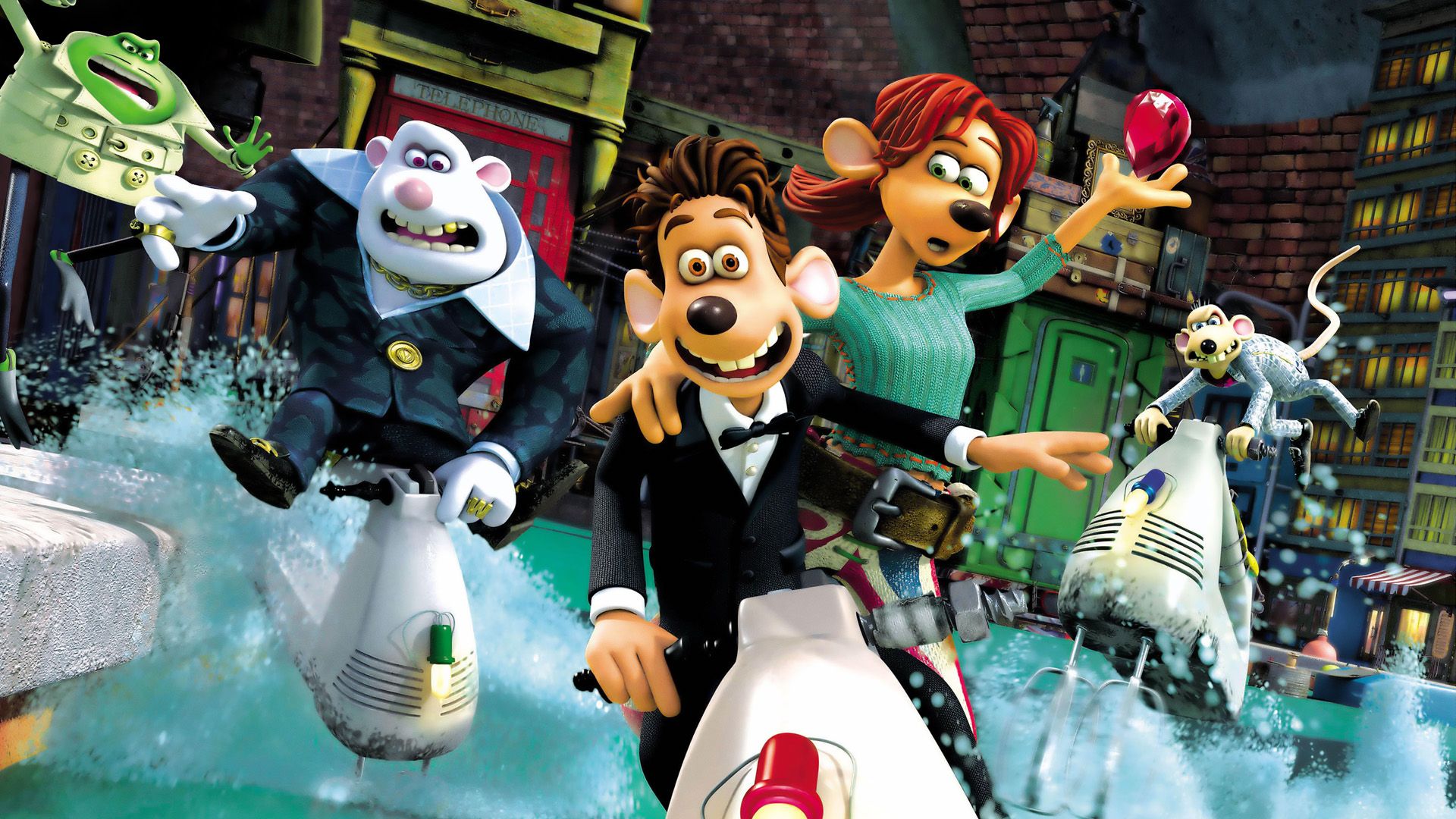 Flushed Away background