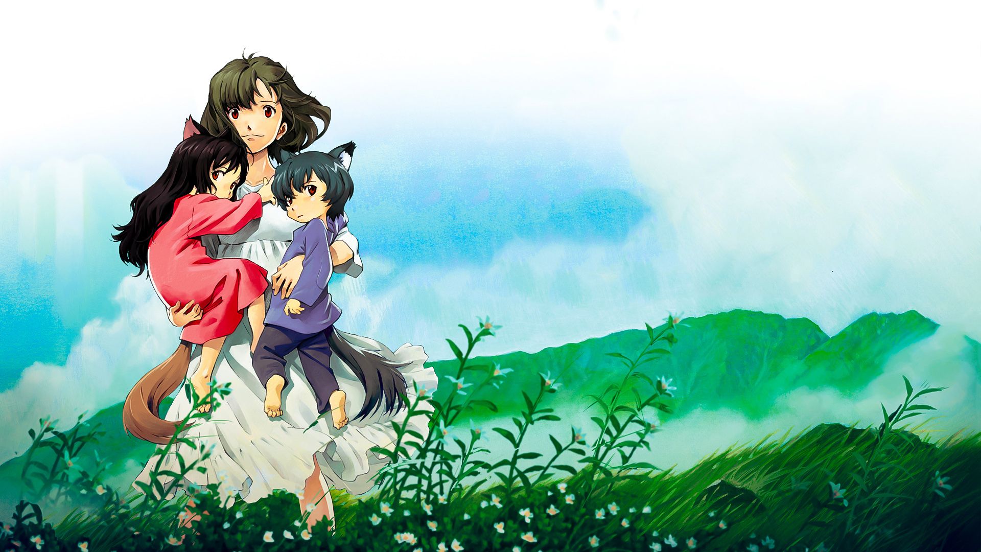 Wolf Children background