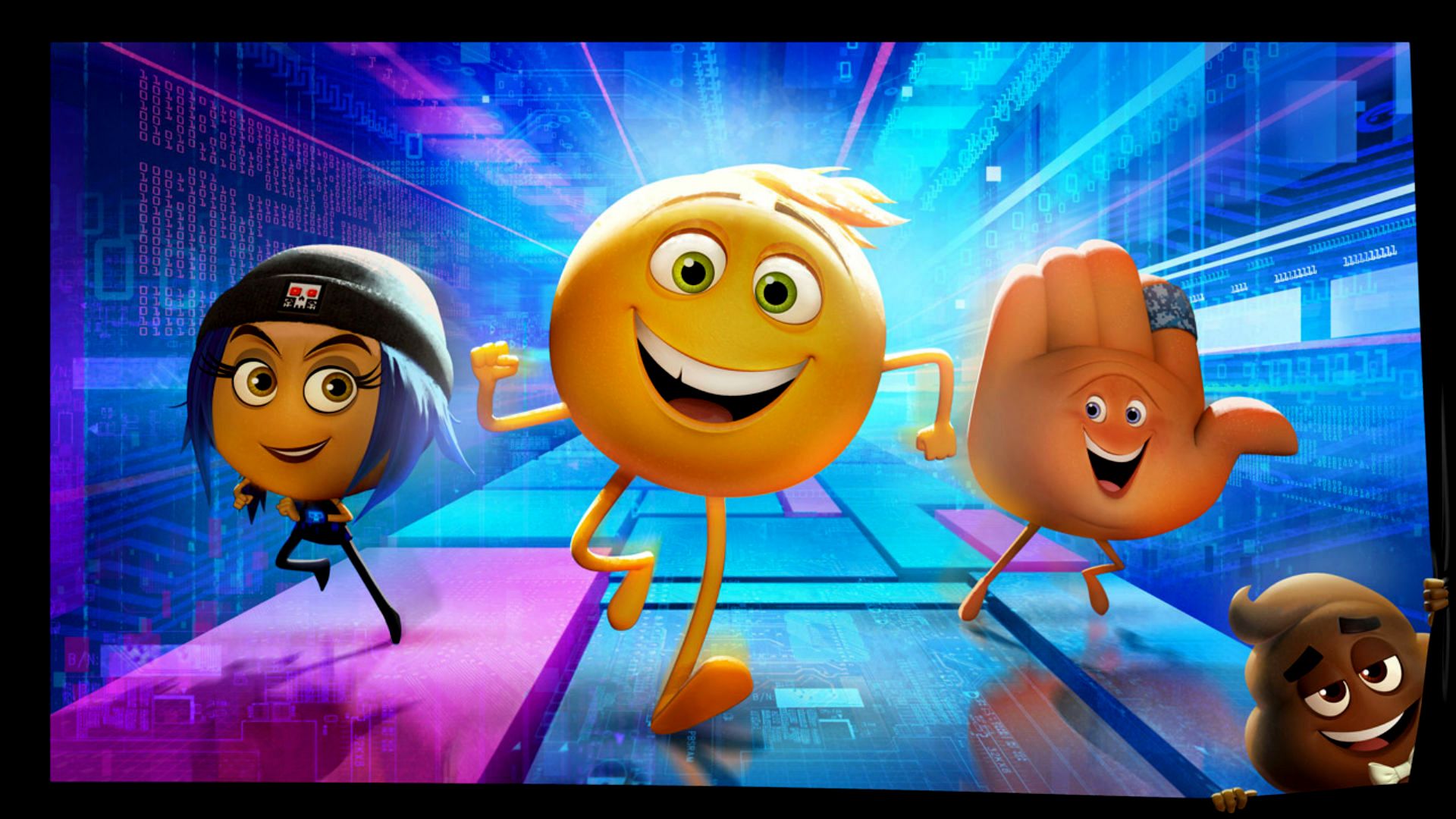 The Emoji Movie background