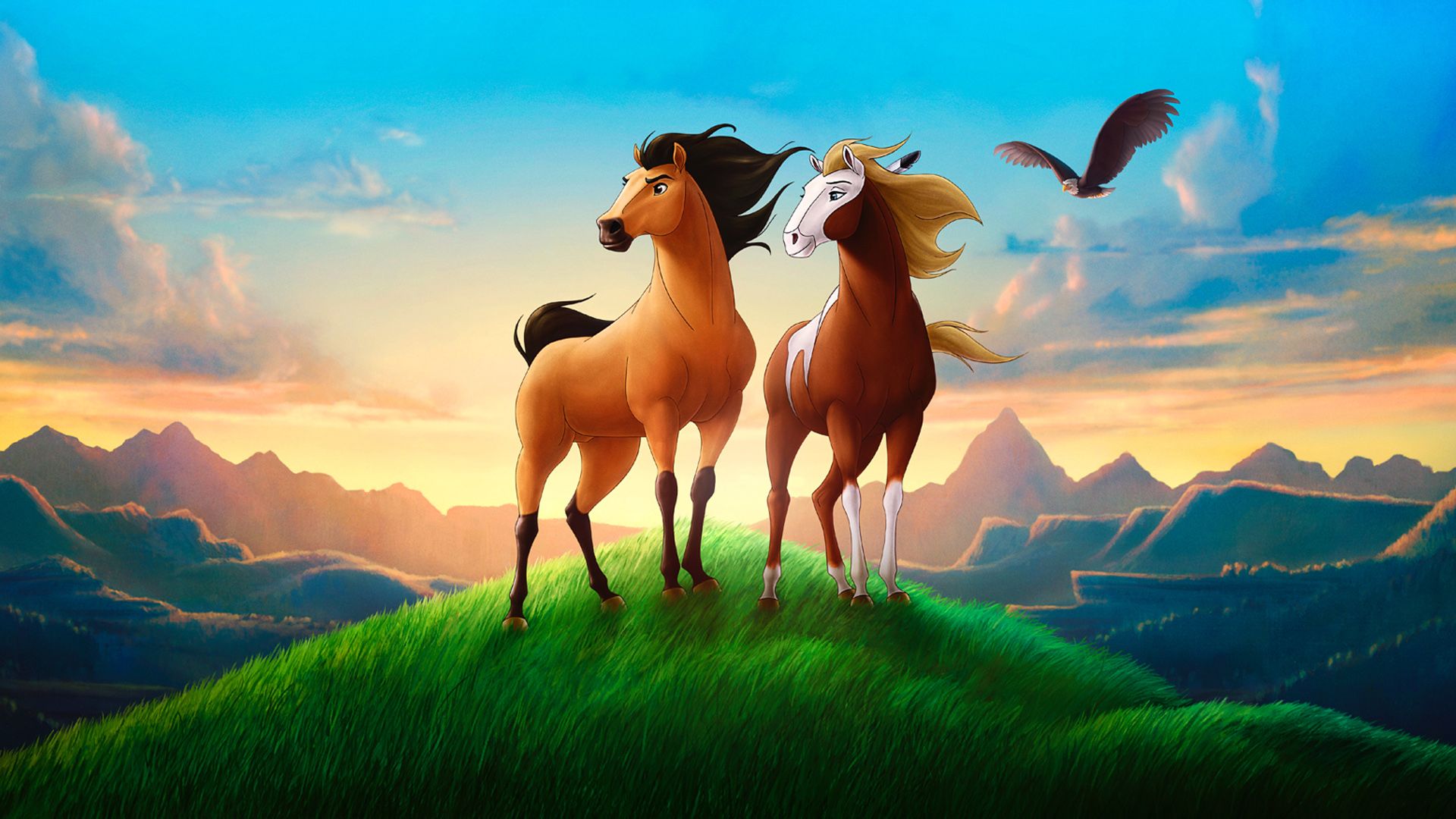 Spirit: Stallion of the Cimarron background