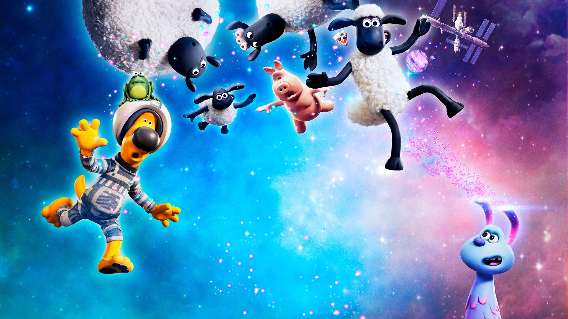 A Shaun the Sheep Movie: Farmageddon background