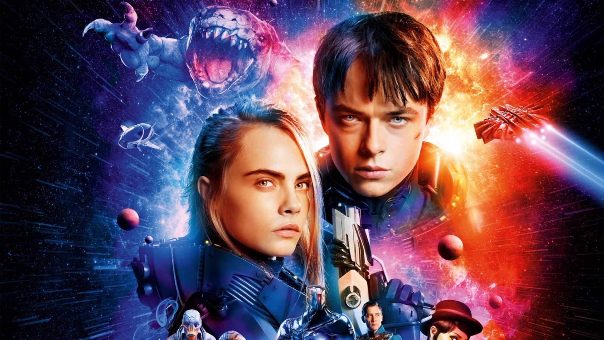 Valerian and the City of a Thousand Planets background