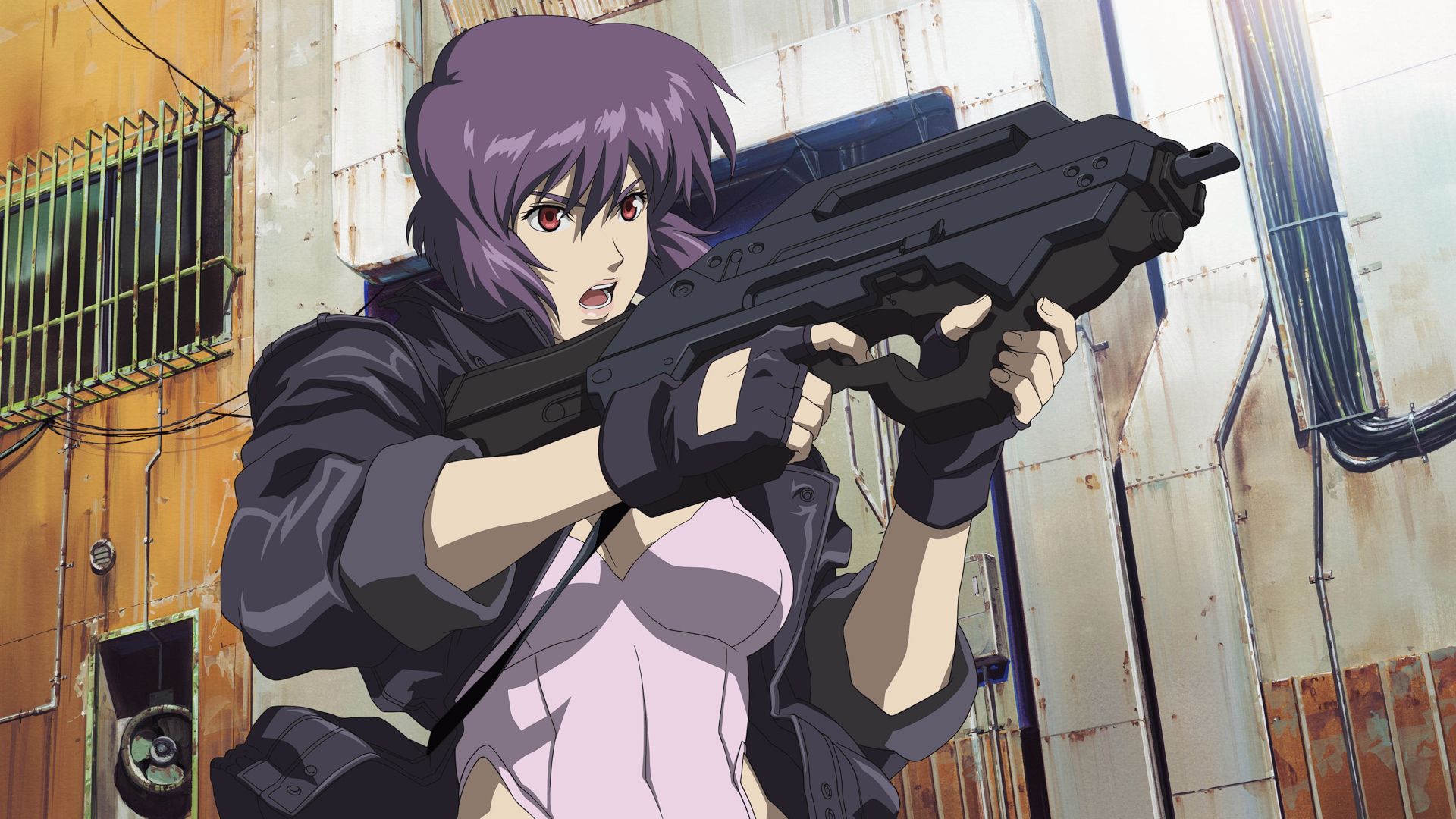 Ghost in the Shell: Stand Alone Complex - Solid State Society background