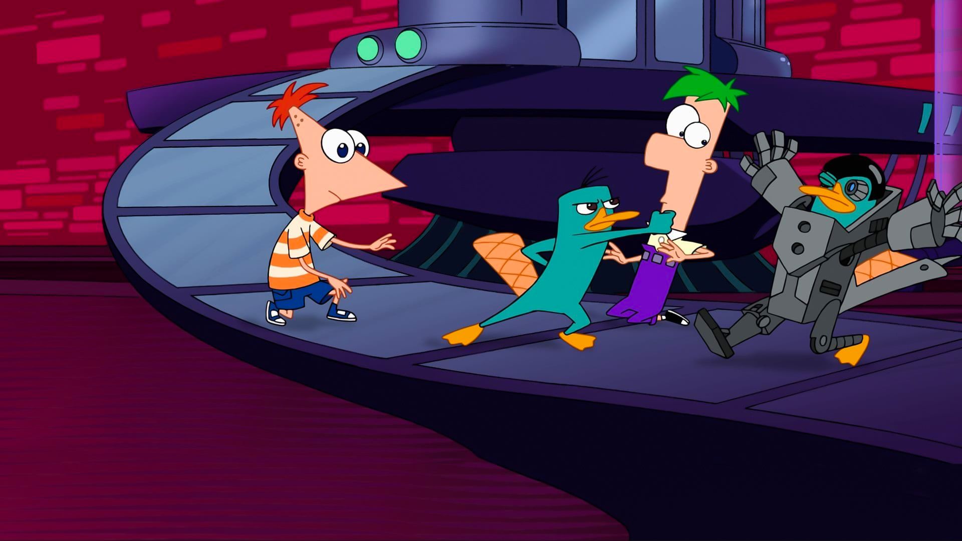 Phineas and Ferb the Movie: Across the 2nd Dimension background