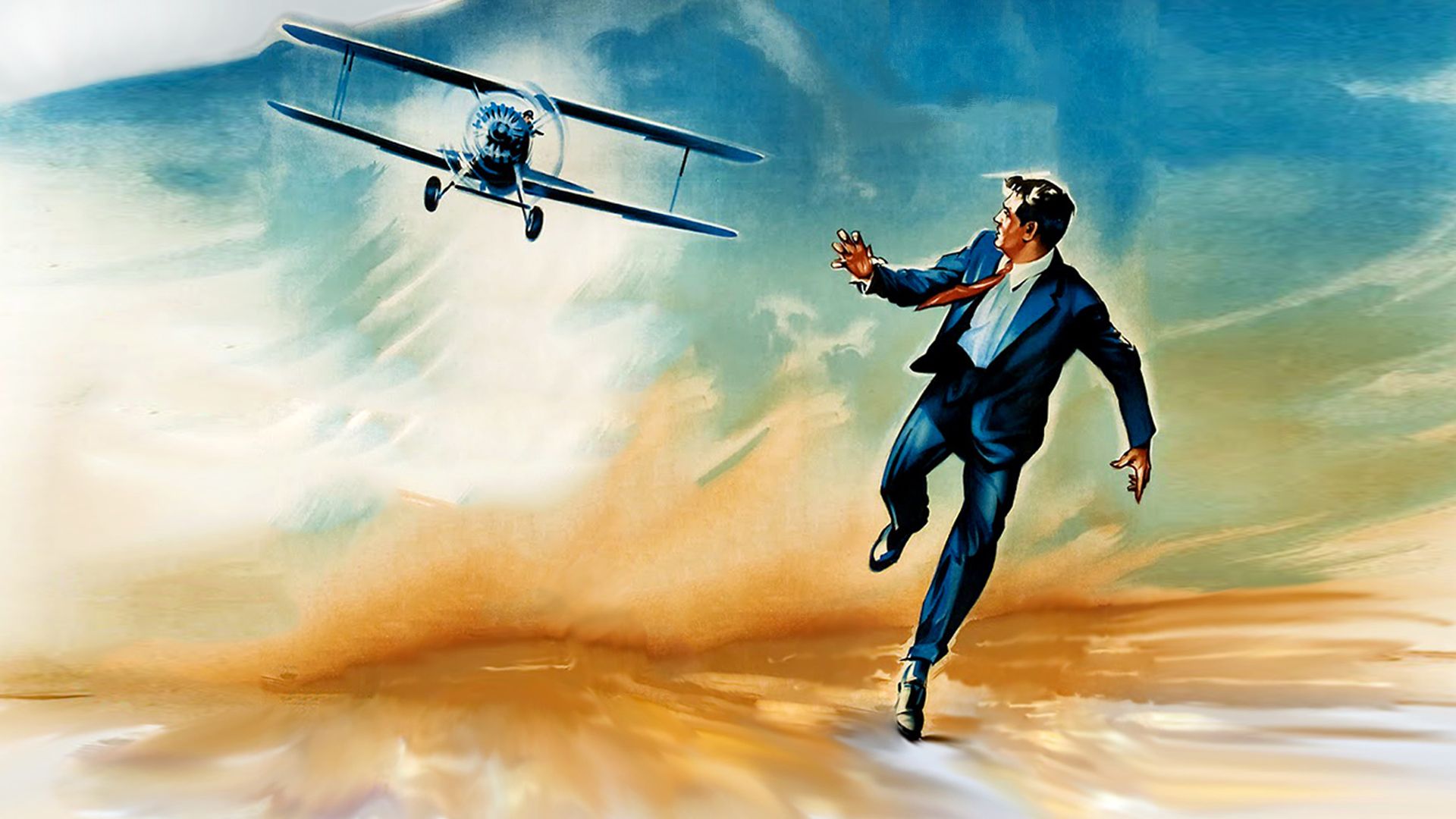 North by Northwest background