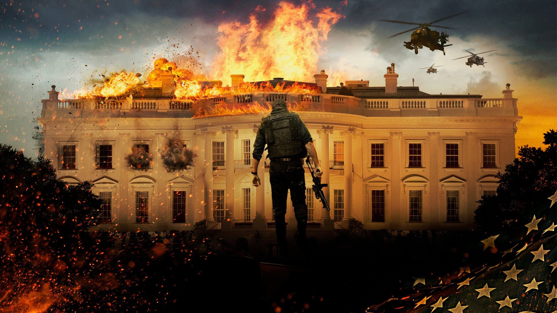 Olympus Has Fallen background