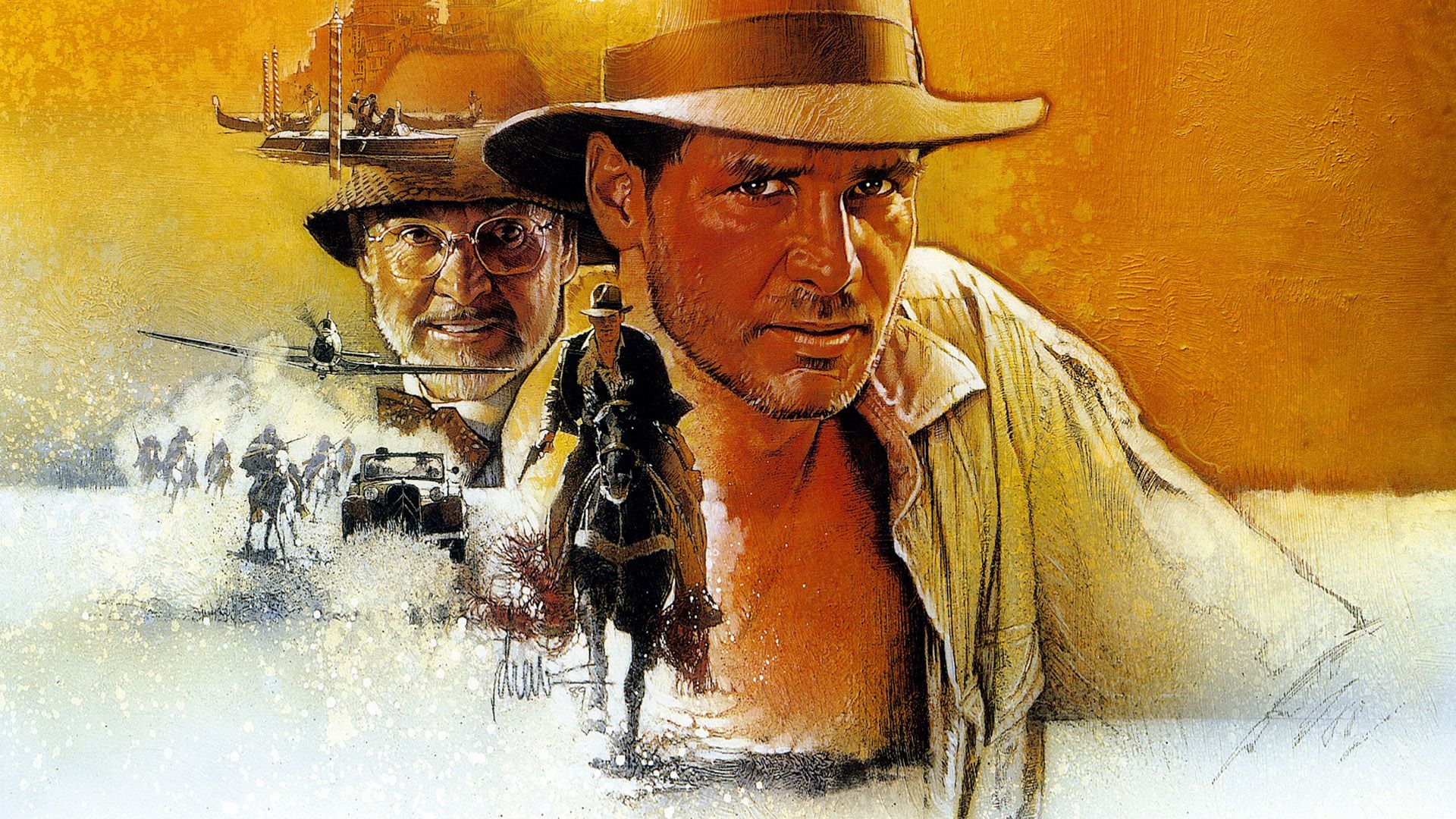 Indiana Jones and the Last Crusade background