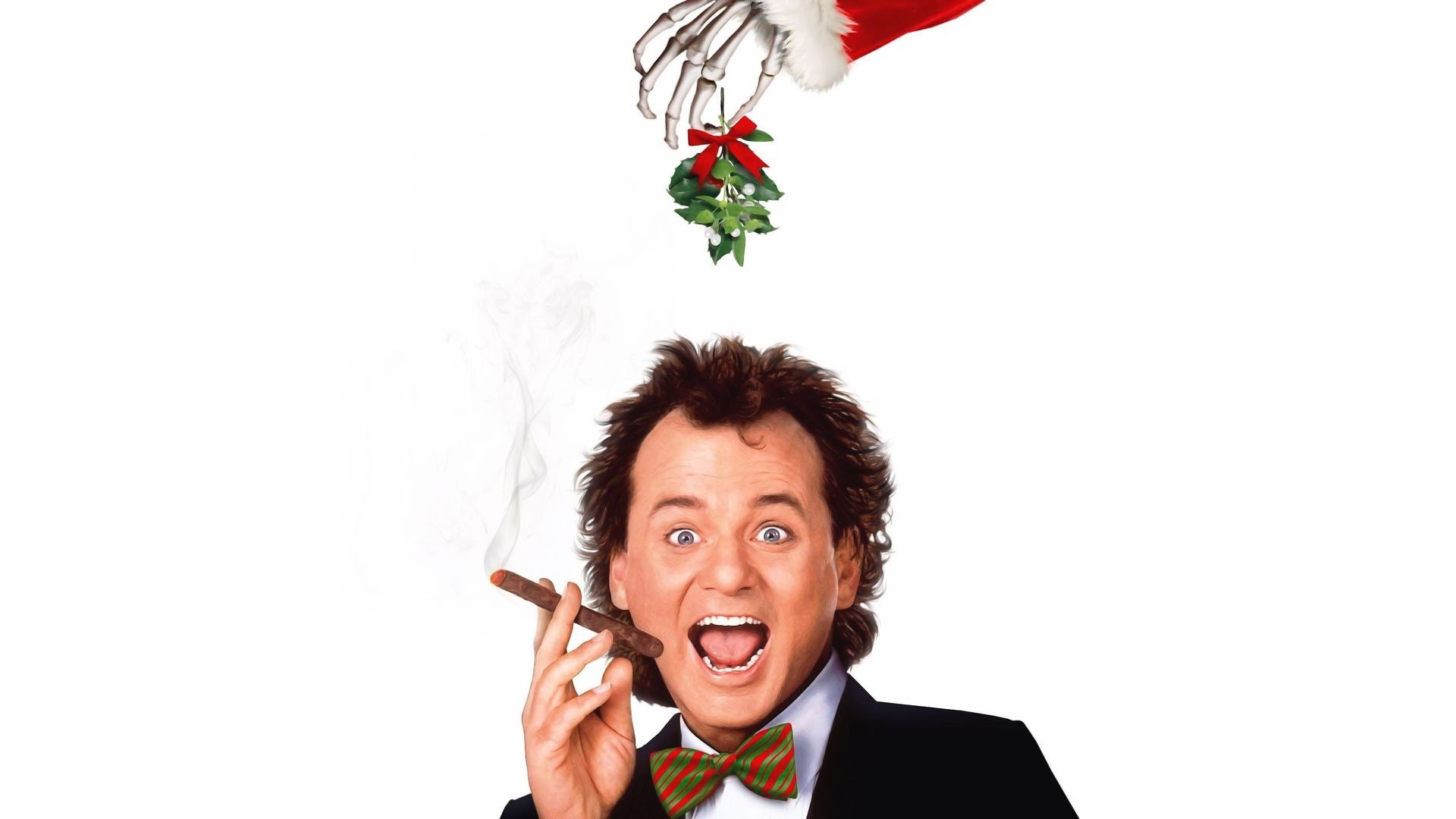 Scrooged background