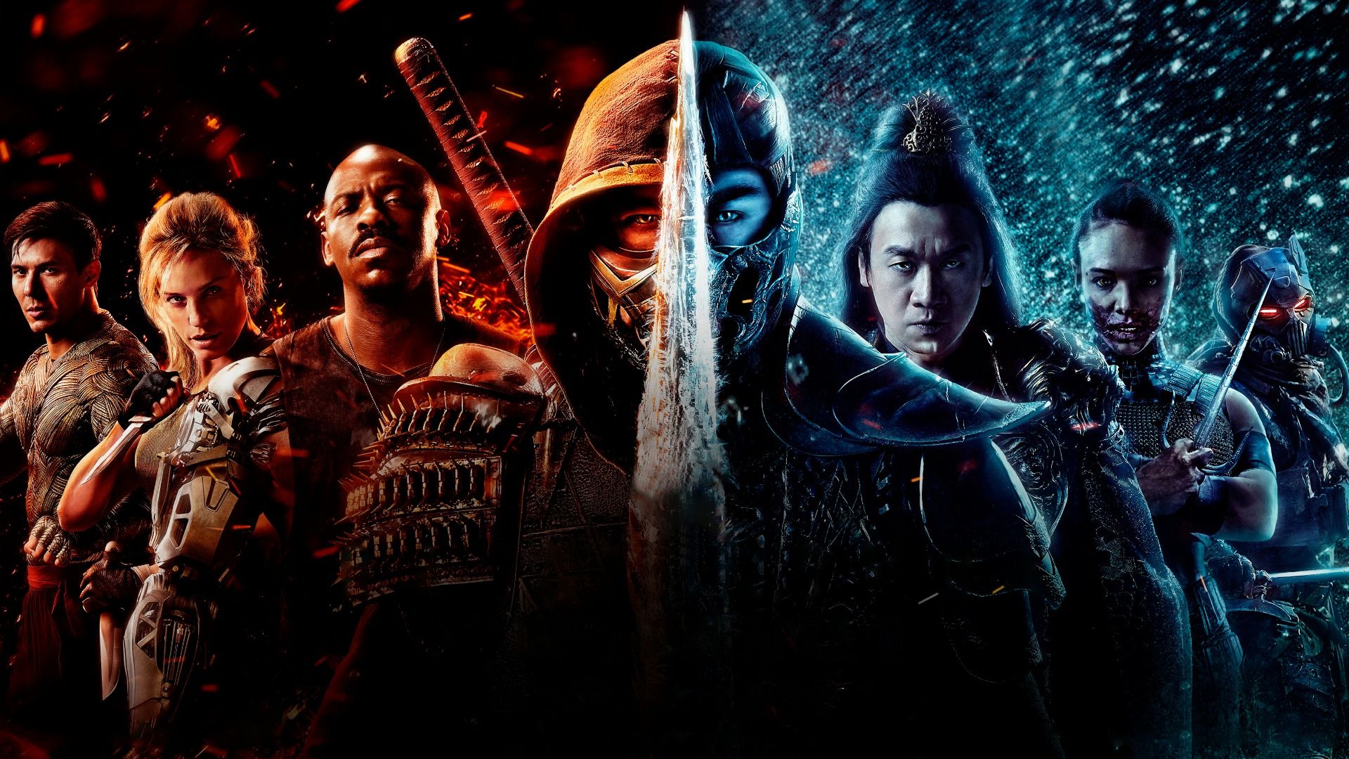 Mortal Kombat background