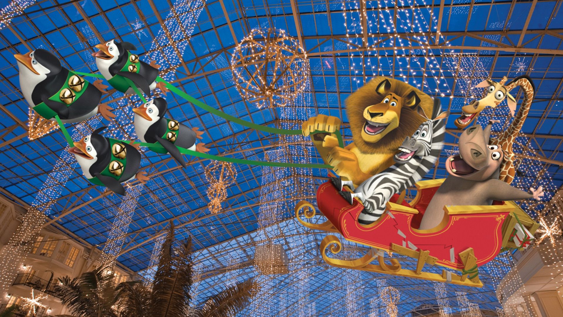 Merry Madagascar background