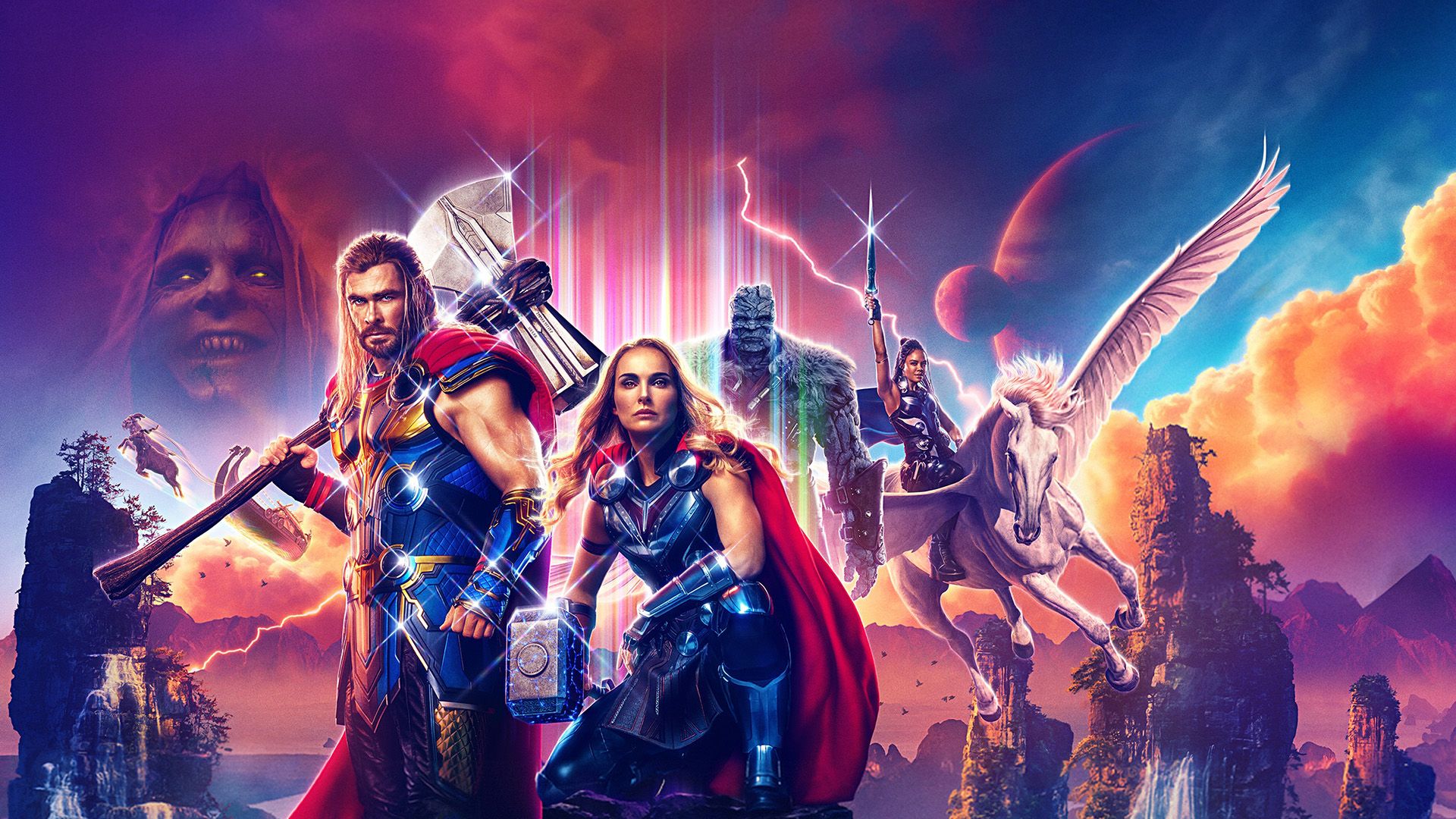 Thor: Love and Thunder background