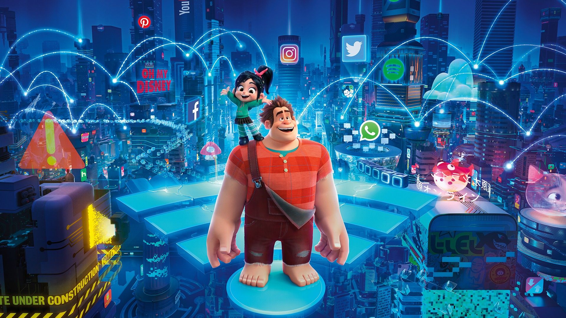 Ralph Breaks the Internet background