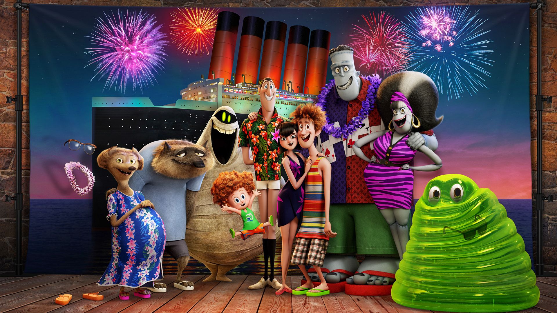 Hotel Transylvania 3: Summer Vacation background