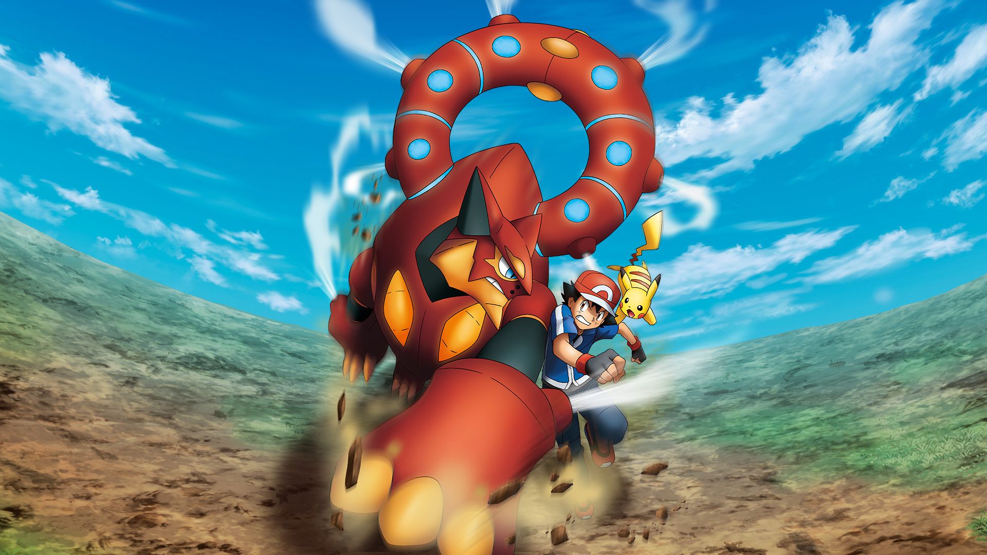 Pokémon the Movie: Volcanion and the Mechanical Marvel background