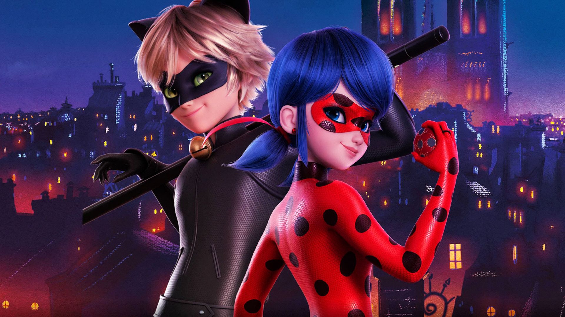 Miraculous: Las aventuras de Ladybug - La película background