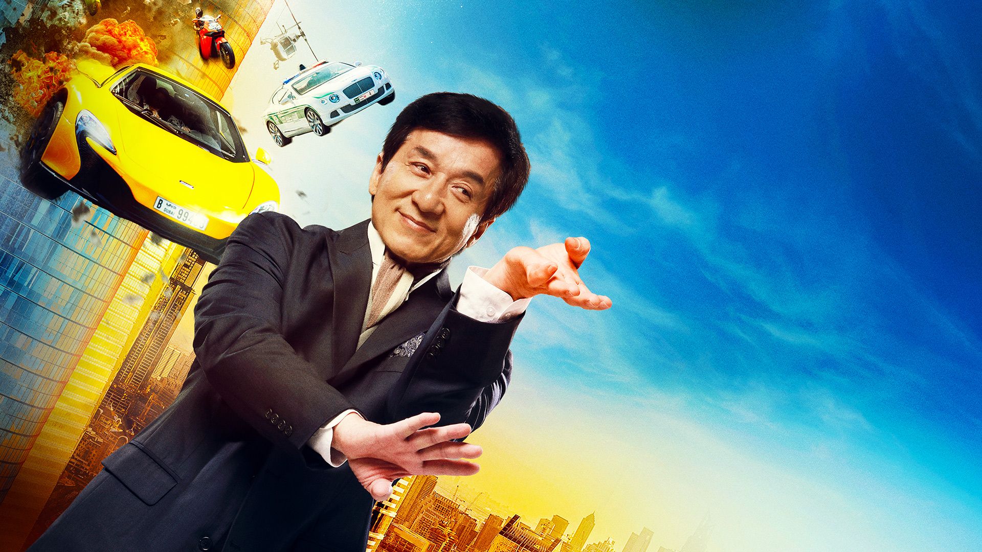 Kung Fu Yoga background